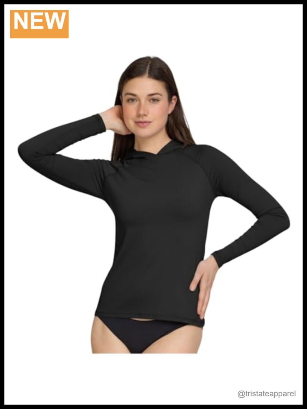 Champion Women's Hooded Rash Guard Long Sleeve UPF 50+ Sun Hoodie